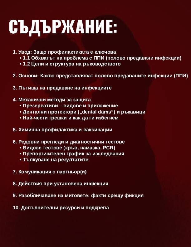 Безопасен секс: Как да се предпазите от венерическа болка